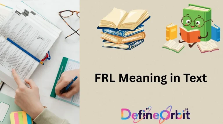 FRL Meaning in Text